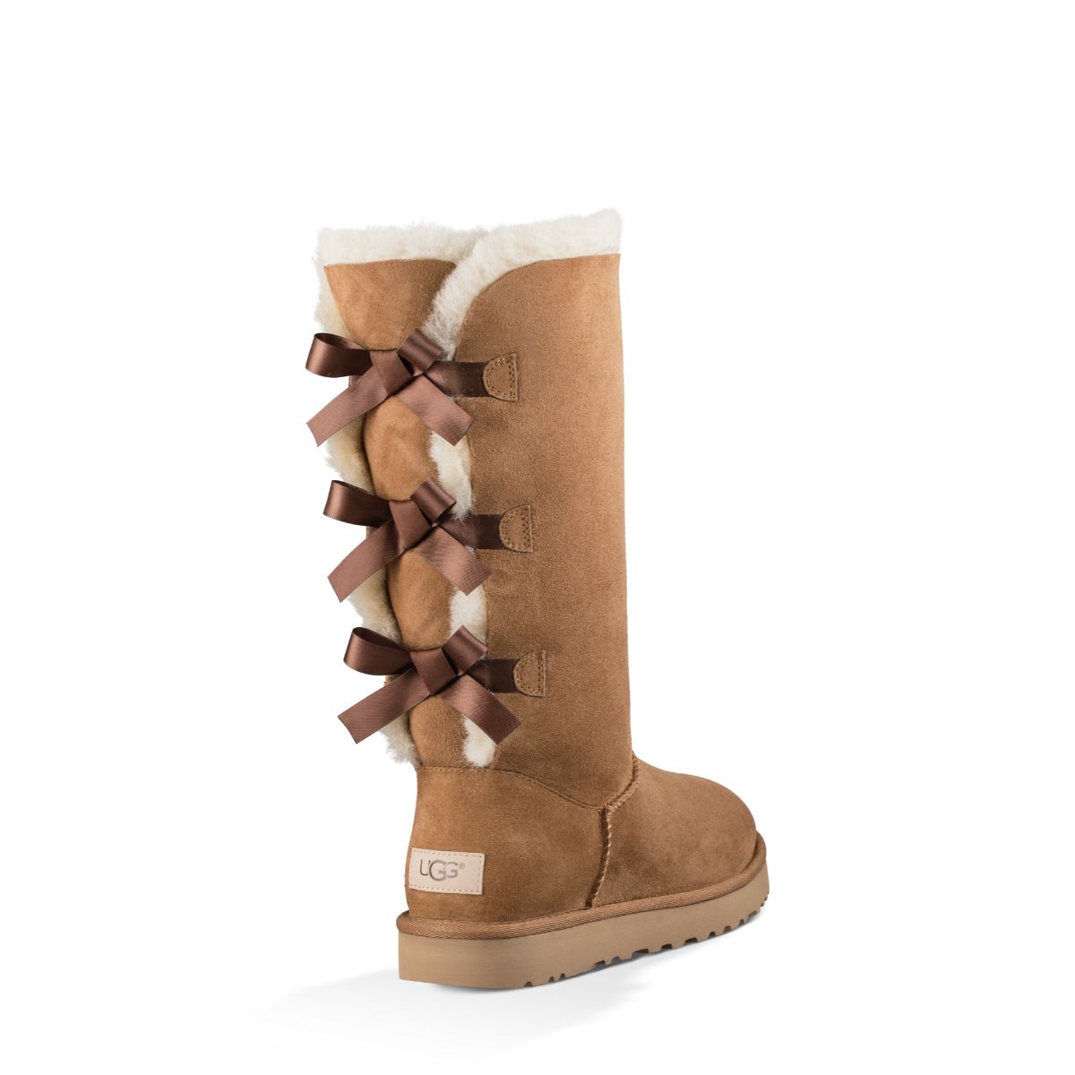 Ugg Women's Bailey Bow Tall Ii in Chestnut