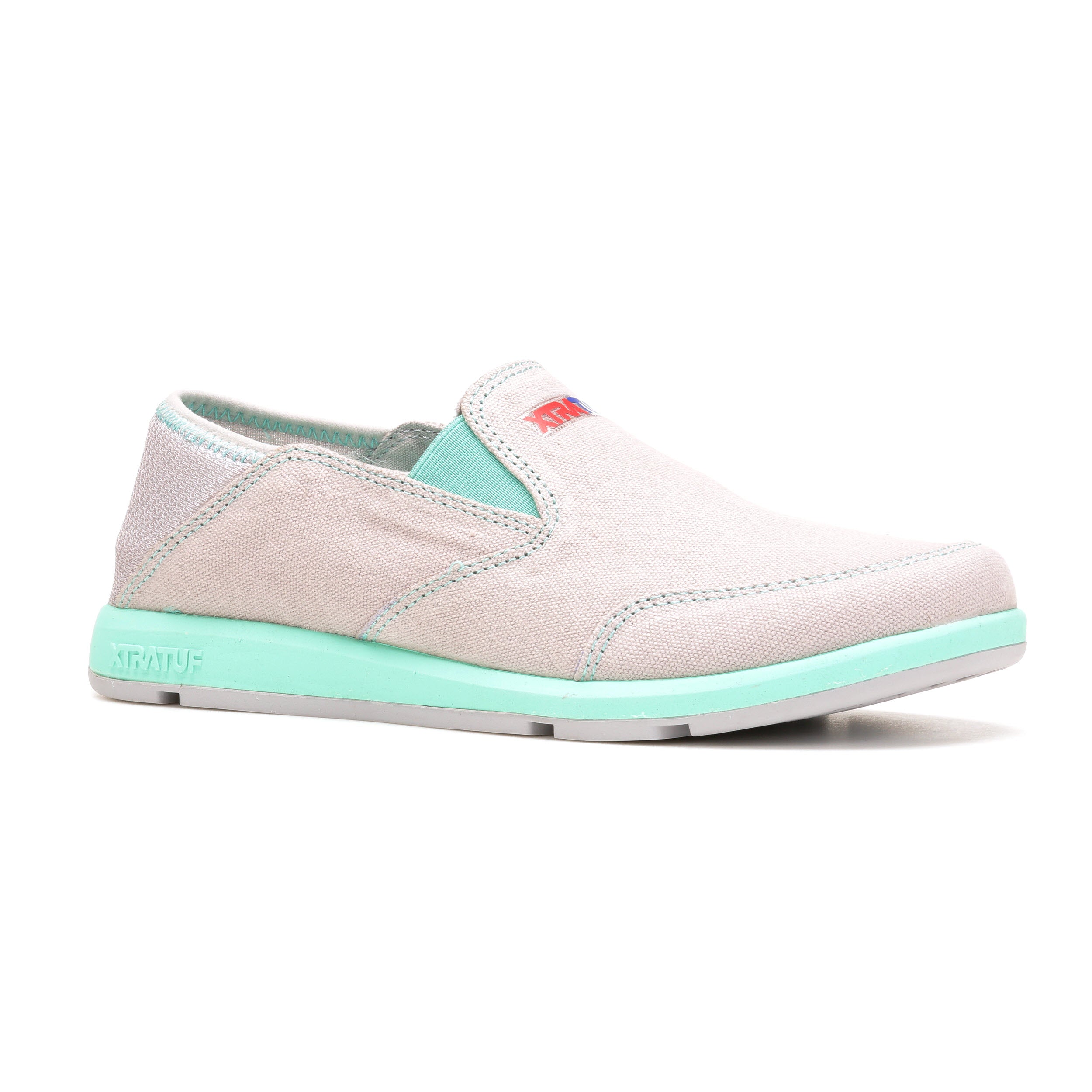 Xtratuf Women's  Yellowtail Slip-On Yellowtail Women In Grey/Seafoam M