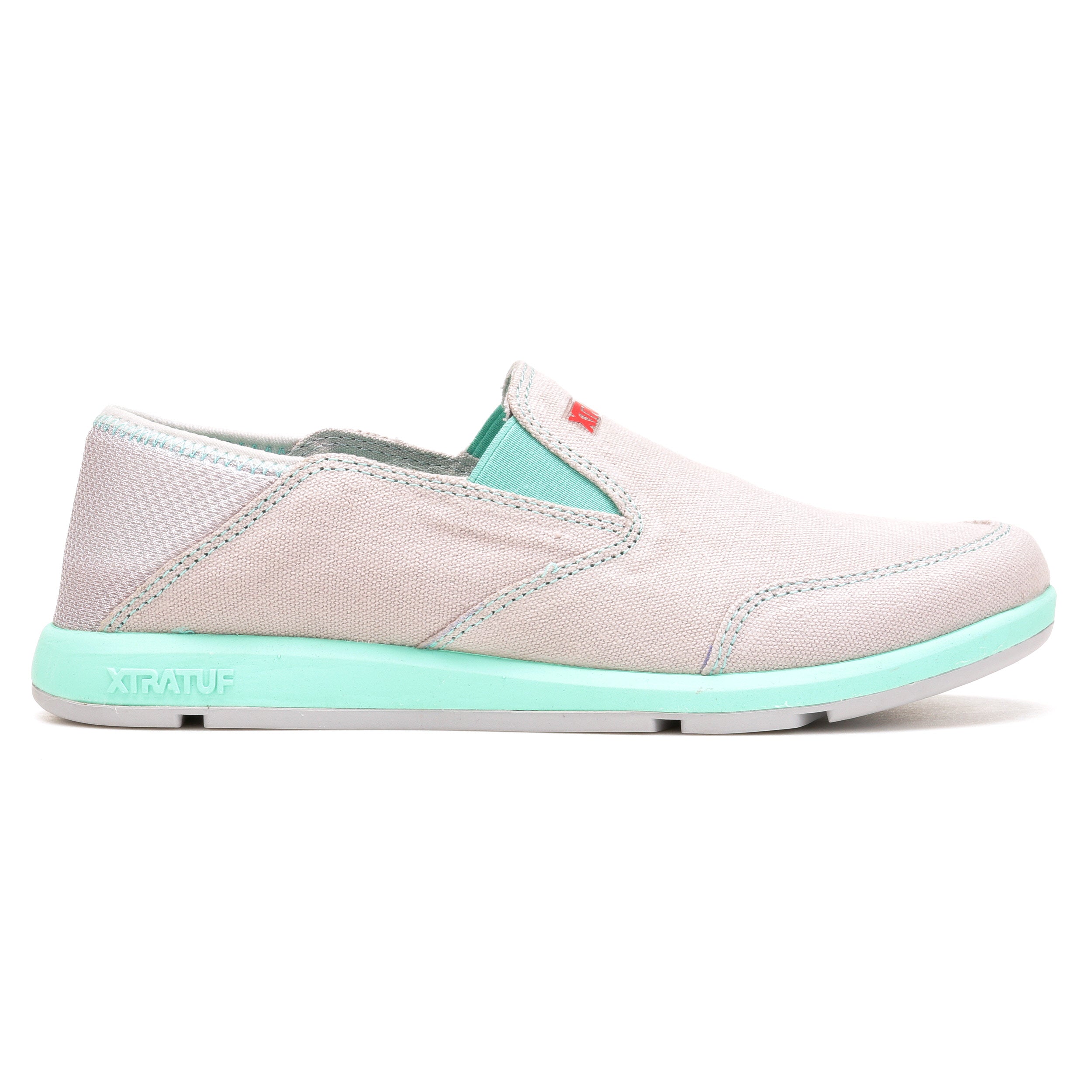 Xtratuf Women's  Yellowtail Slip-On Yellowtail Women In Grey/Seafoam M